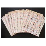 US Stamp Sheets FACE VALUE $232 group of 20 sheets