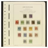 Allied Zone 1948 Control Overprints Stamps collect