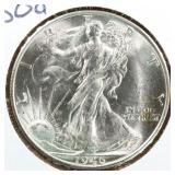 US Silver Coins 1946-S Walking Liberty Half Dollar