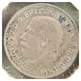 Worldwide Coins 1917 Great Britain 3 Pence