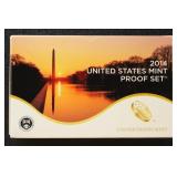 US Coins 2014 Proof Set in Original Mint Packaging