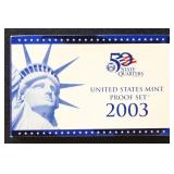 US Coins 2003-2004 Proof Sets in Original Mint Pac