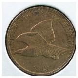 US Coins 1858 (SL) Flying Eagle Small Cent