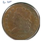 US Coins 1826 Classic Head Half Cent