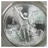 Worldwide Silver Coins 1983 Onza Mexico