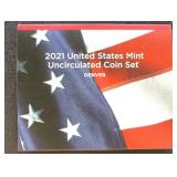 US Coins 2021 Uncirculated Mint Set in Original Mi