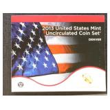 US Coins 2013 Uncirculated Mint Set in Original Mi