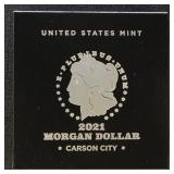 US Coins 2021 $1 Peace Silver Dollar in Original M