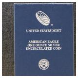 US Silver Coins 2016 American Silver Eagle 1 oz Un