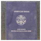 US Silver Coins 2007 American Silver Eagle 1 oz Un