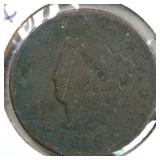 US Coins 1818 Liberty Large Cent