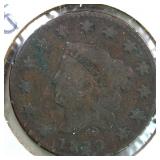 US Coins 1822 Liberty Large Cent