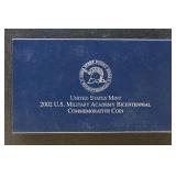 US Coins 2002 US Military Academy $1 Proof in Orig