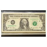 US Paper Money 10 x Misc date $1 Federal Reserve s