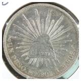 Worldwide Coins 1902 MO Mexico Peso