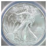 US Silver Coins 2014 $1 American Silver Eagle Grad