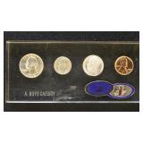 US Coins 4-PC .25ï¿½/.10ï¿½/.05ï¿½/.01ï¿½ coin set in Luci