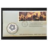 US Coins Misc Bicentennial Day Cover Collection Gr
