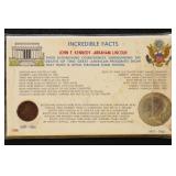 US Coins Lincoln/Kennedy incredible facts