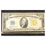 US Paper Money North Africa $10 WWII Emergency Not
