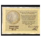 US Coins 1899-O $1 Morgan Silver Dollar Graded MS6