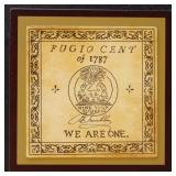 US Silver Coins 2 oz Silver Fugio Cent Replica