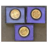 US Coins 3 x American Revolution Bicentennial Coin