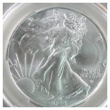US Silver Coins 2024 $1 American Silver Eagle Grad
