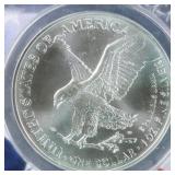 US Silver Coins 2021-W $1 American Silver Eagle Gr