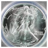 US Silver Coins 1988 $1 American Silver Eagle Grad
