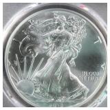 US Silver Coins 2018 $1 American Silver Eagle Grad