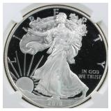 US Silver Coins 2018-S $1 American Silver Eagle Gr