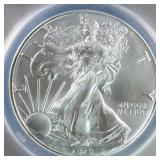 US Silver Coins 2020 $1 American Silver Eagle Grad