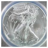US Silver Coins 2018 $1 American Silver Eagle Grad