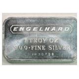 Silver Bar .999 bar Engelhard