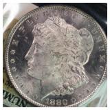 US Silver Coins 1880-S Morgan Silver Dollar $1 Gra