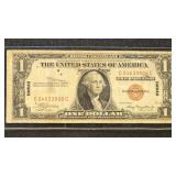 US Paper Money 1935-A $1 Silver Certificate Hawaii