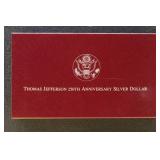 US Coins 1993 Thomas Jefferson $1 Proof in Origina
