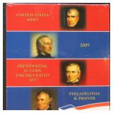 US Coins 2009, 2010, 2011 Mint Presidential Dollar