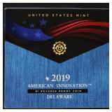 US Coins 2019 Innovation Dollar Reverse Proof set