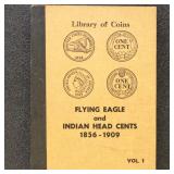 US Coins 1856-1909 Indian Head cent set with 4 Fly