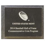 US Coins 2014 Baseball Hall of Fame Uncirculated C