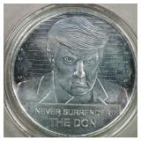 Silver Bullion Trump 1 oz coin