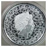 Worldwide Silver Coins 2020 Ghana Leopard 1 oz