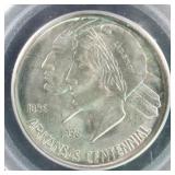 US Silver Coins 1936-D Arkansas Graded MS66 by PCG