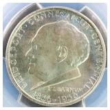 US Silver Coins 1936 Bridgeport Graded MS66+ by PC