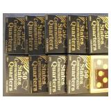 US Gold Coins 1999-2008 Gold Plated 50 State Quart