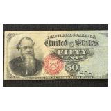 US Paper Money 4th issue 50 Cent fractional FR#137