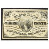 US Paper Money 3rd issue 3 Cent Fractional FR#1226