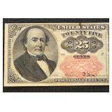 US Paper Money 5th issue 25 Cent fractional FR#130